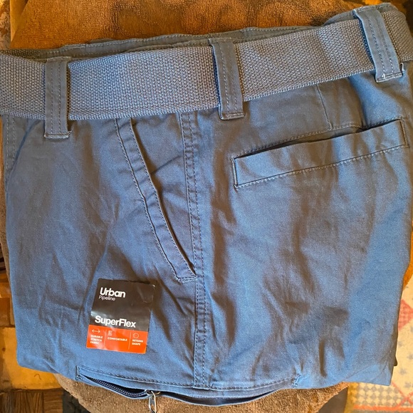 Young man’s blue cargo shorts by Urban Pipeline. - Picture 6 of 12